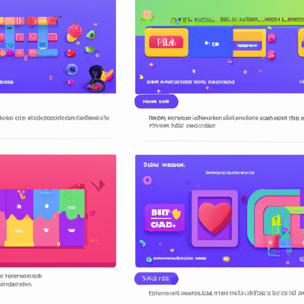Screenshot collage — quick tips demo